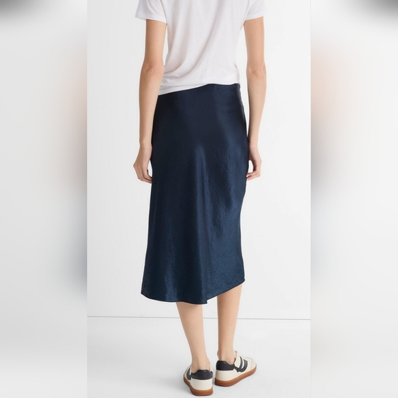 Vince Satin Slip Skirt - Picture 2 of 5